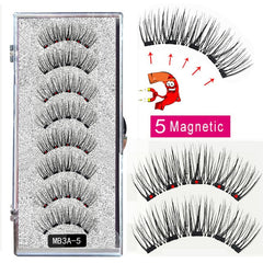 MBA 5 Magnetic Eyelashes Curler Set